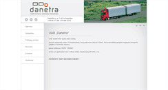 Desktop Screenshot of danetra.lt